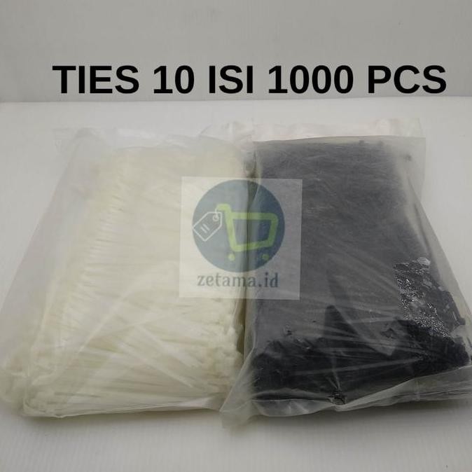 

new !!! Kabel Ties 10cm Isi 1000pcs Putih/Hitam murah