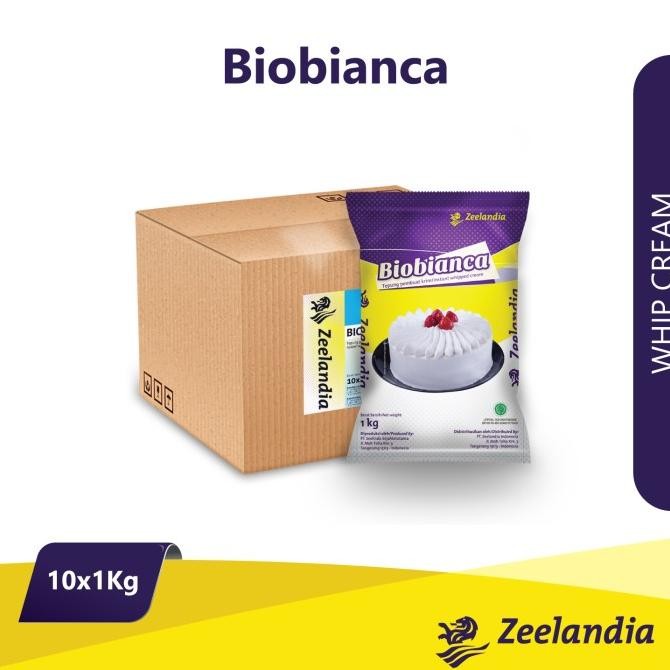 

Sale Zeelandia Biobianca Whip Cream 10 X 1 Kg
