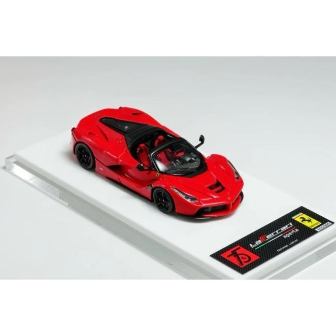 baru  DMH LA FERRARI APERTA RED LIMITED EDITION RESIN MODEL CAR DMH LA FERRARI APERTA 1/64 RED LIMIT
