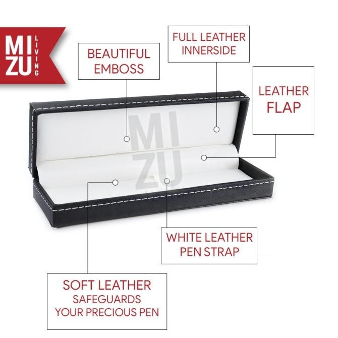 

new !!! JINHAO PREMIUM FULL LEATHER Pen Case Gift Box Kotak Pulpen Full Kulit murah
