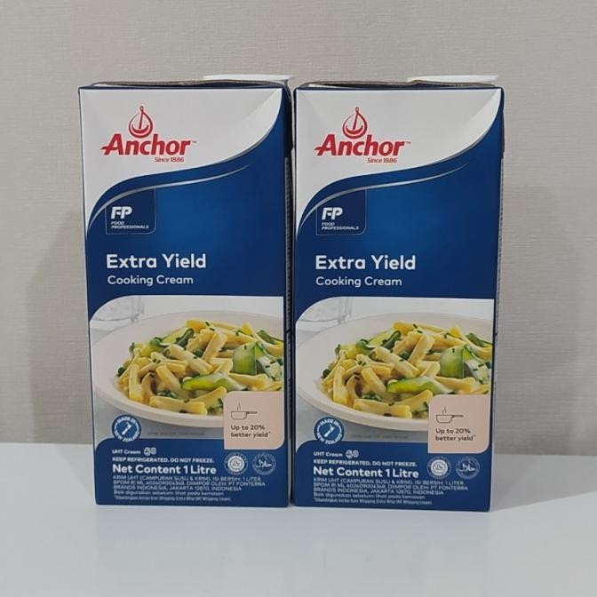 

Sale Anchor Cooking Cream Extra Yield 1L