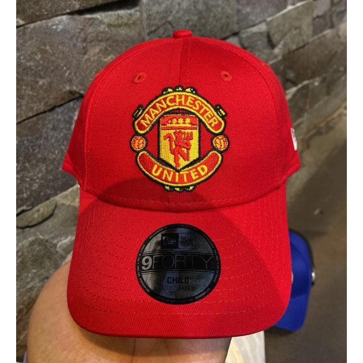 Topi Anak New Era Kids 9Forty Manchester United Red Cap Original Resmi
