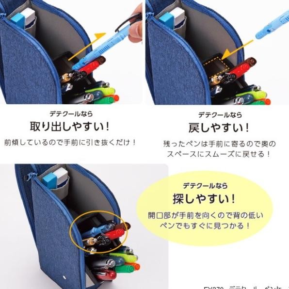 

new !!! Raymay Detecool Pencil Case Pen Stand Kotak Pensil Alat Tulis Pouch murah