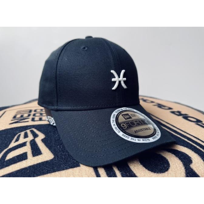 Topi New Era 9Forty Zodiac Pisces Strapback Cap Black 100% Ori Resmi