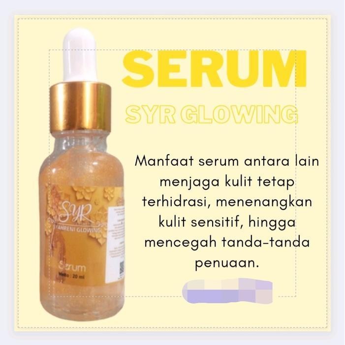 Serum Wajah Syr Glowing Original [ Anti Aging Mengencangkan Wajah]