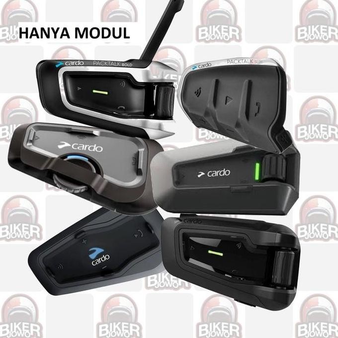 Modul Cardo Intercom Packtalk Bold - Black l Freecom 1+ 4+ Mesin Cardo