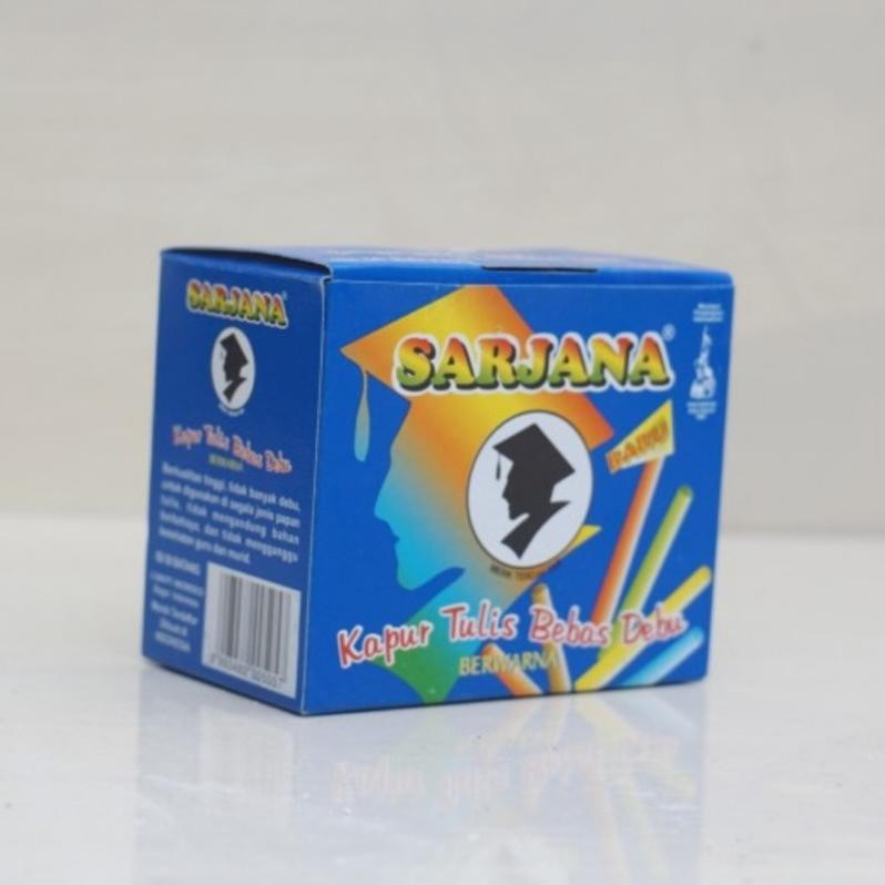 

GA24 yt- Kapur Papan Tulis Hitam Black Board Bebas Debu Merk SARJANA Terlaris Sale