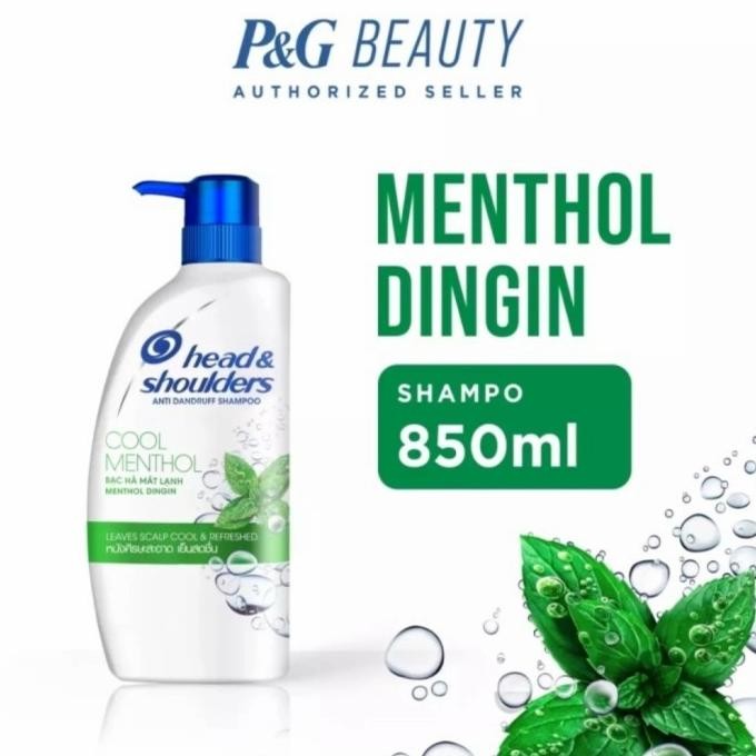 NEW Shampoo Head & Shoulders Cool Menthol 850ml