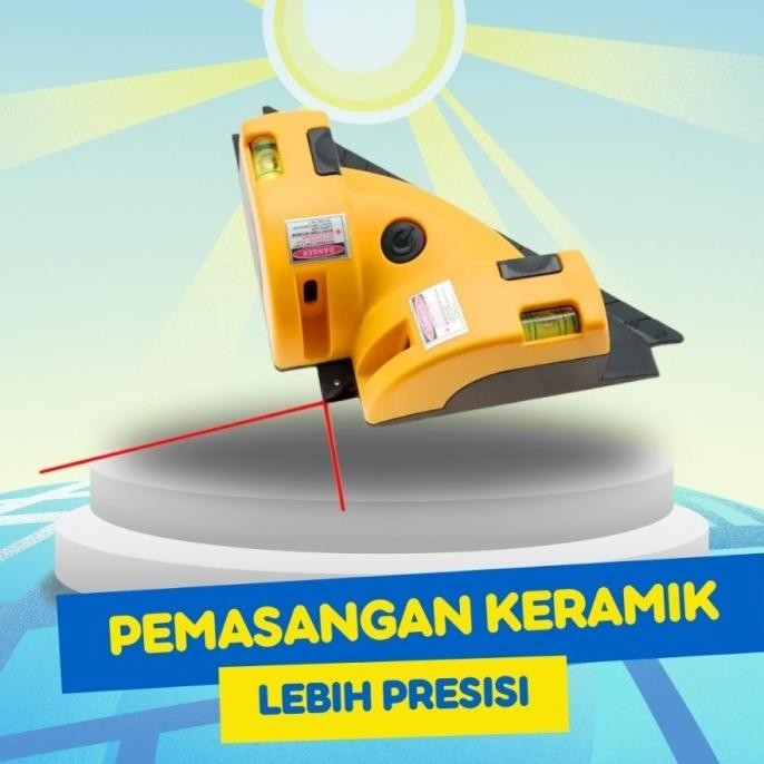 *#*#*#*#] Laser Leveling Waterpass dinding lantai rumah pemasangan keramik level