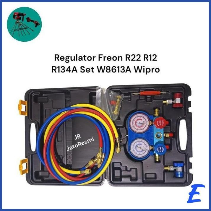 | JT | REGULATOR FREON R22 R12 R134A W8613A WIPRO MANIFOLD