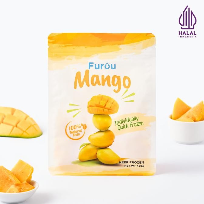 

Diskon! Frozen Mango (IQF) | Buah Mangga Beku | 450 gram