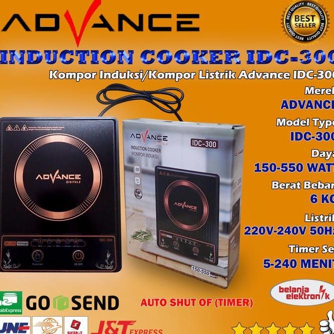 kompor induksi/kompor listrik advance idc-300
