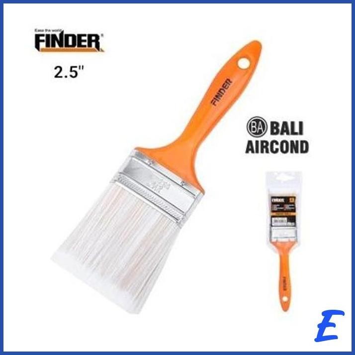 | BLR | Kuas Nilon Bulu Halus 2.5inchi 1.5 inch Kuas Finder Lembut 2,5" 1,5" Kuas Cat Sintetis Synth