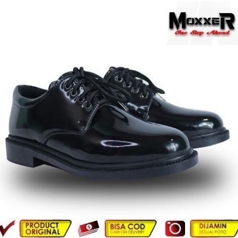 Original Sepatu PDH Pendek TNI AD Tali Pria Dinas Kerja Satpam Security Kantor