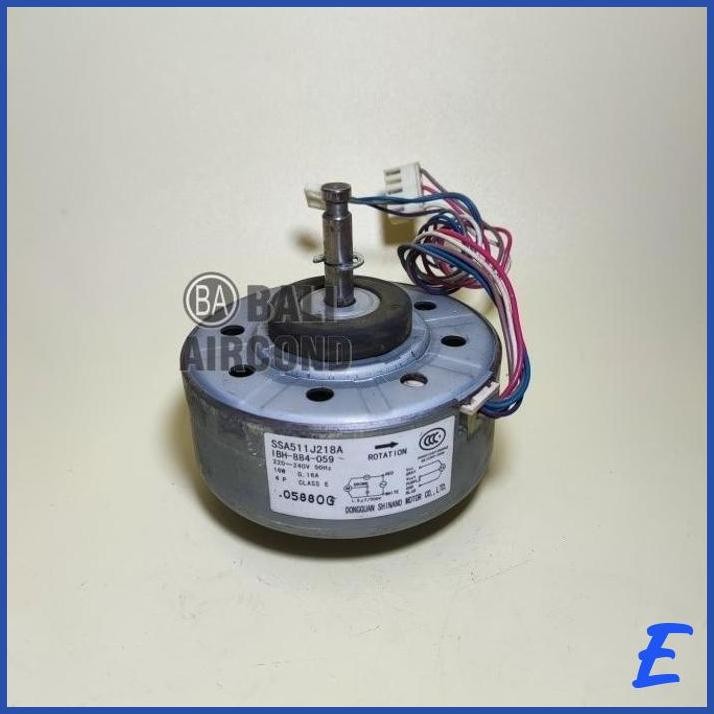 | BLR | Indoor Motor Dinamo Fan Ac Mitsubishi Mitsu Kaleng Besi Heavy Duty