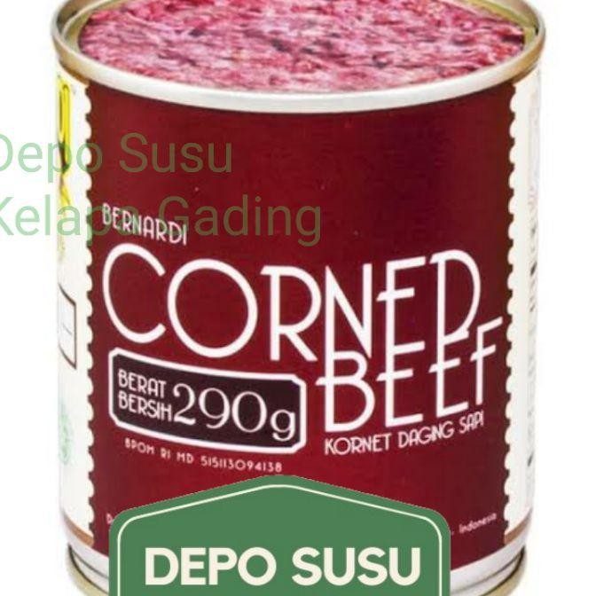 

Bernardi Corned Beef 190Gr 290Gr Ornet Daging Api Benardi 190 290 Gr Bernadi