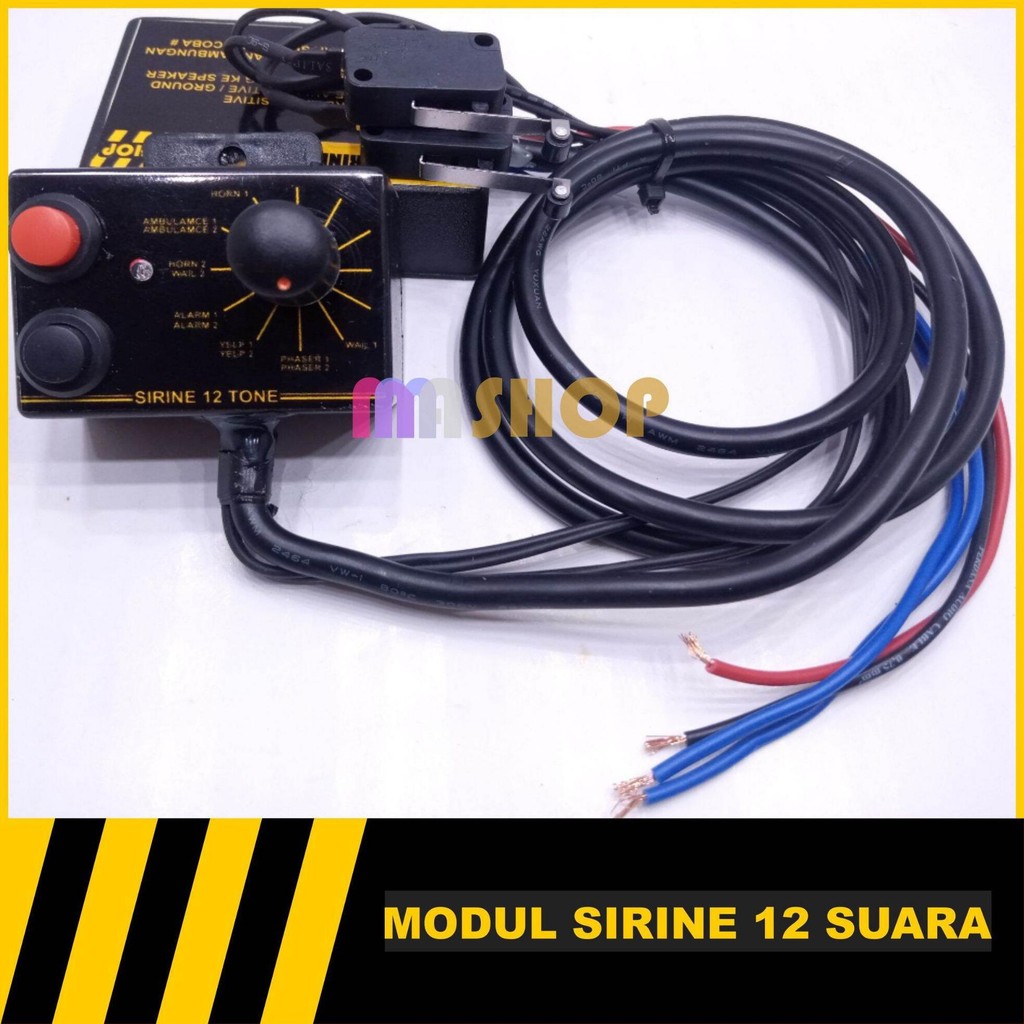 modul sirine patwal 12 suara dualtone