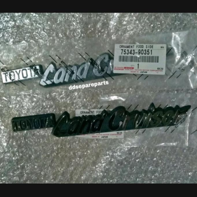 :<:<:<:<] Emblem Toyota Hardtop Landcruiser Original