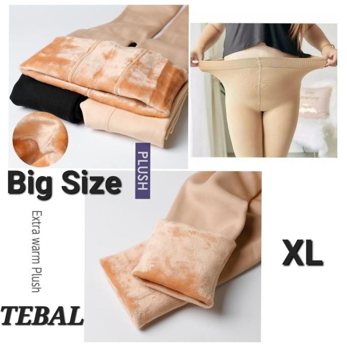 LEGGING MUSIM DINGIN BIG SIZE THERMAL UKURAN BESAR 010