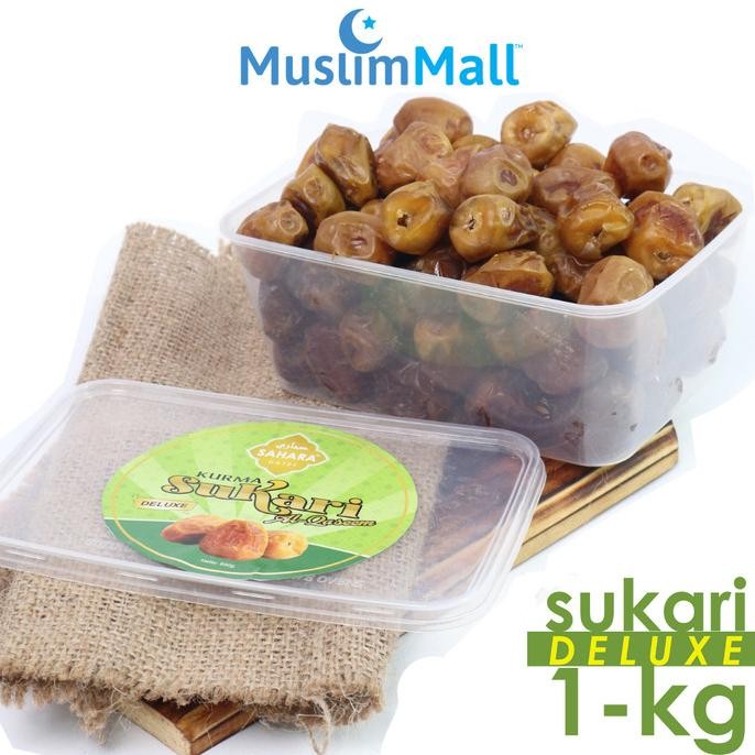 

Kurma Sukari Al-Qaseem Deluxe 1Kg - Sahara Korma Nabi