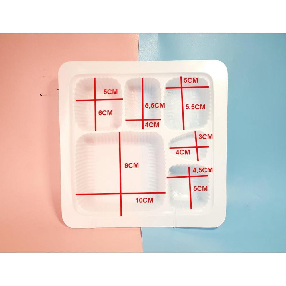 Dg-78 Satuan Mika Plastik Kotak / Mika Plastik Kotak Makanan / Mika Nasi Hemat