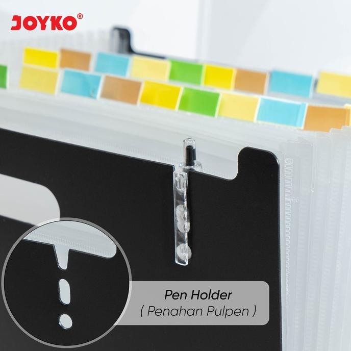 

__N__ Expanding File Map Organizer Joyko EF-7A4 25Pockets ukd-