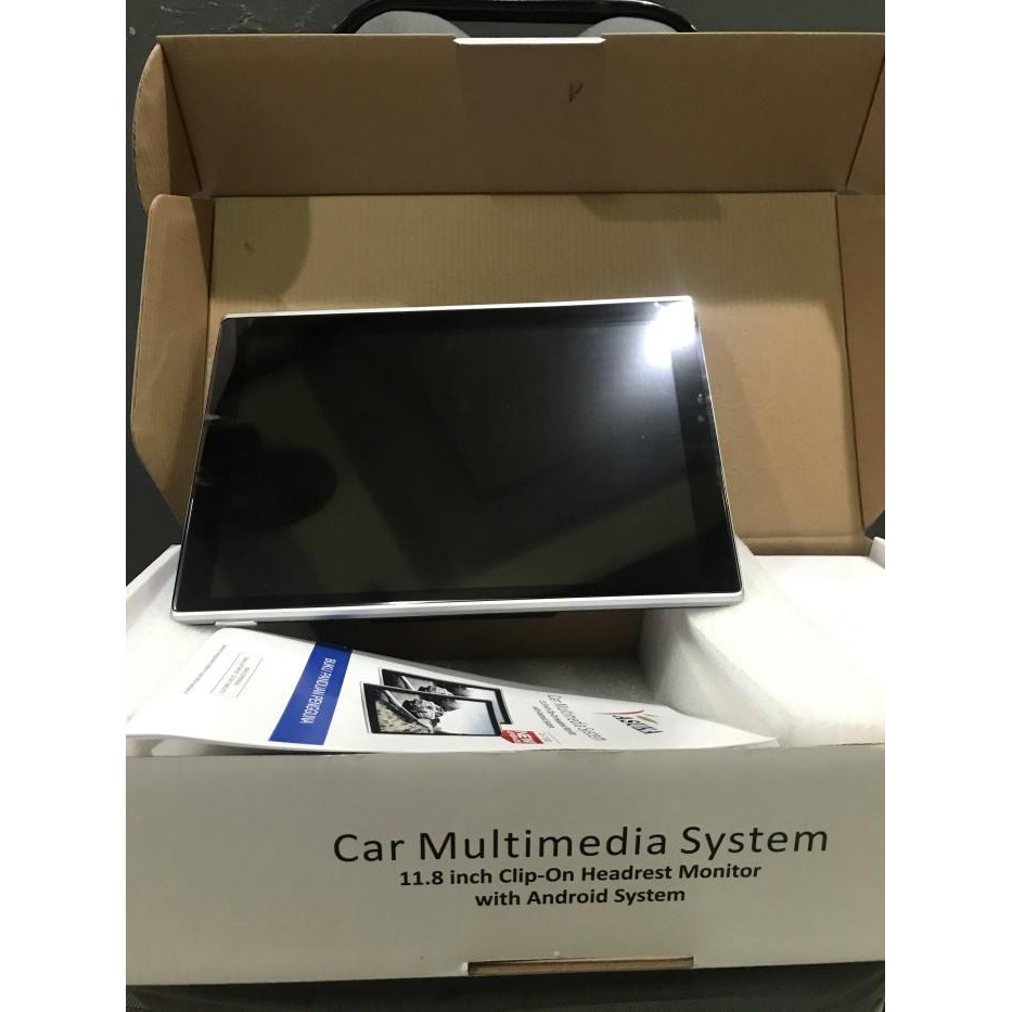 Tv Headrest Asuka As 1180 U 11,8 Inch Clip On Android Garansi Resmi Original Dan Terpercaya