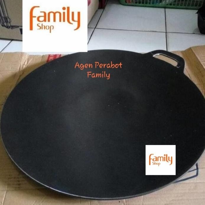 

Terlaris Penggorengan Wajan Kuali Masak Martabak Telor Kebab Sosis 80 Cm Baja