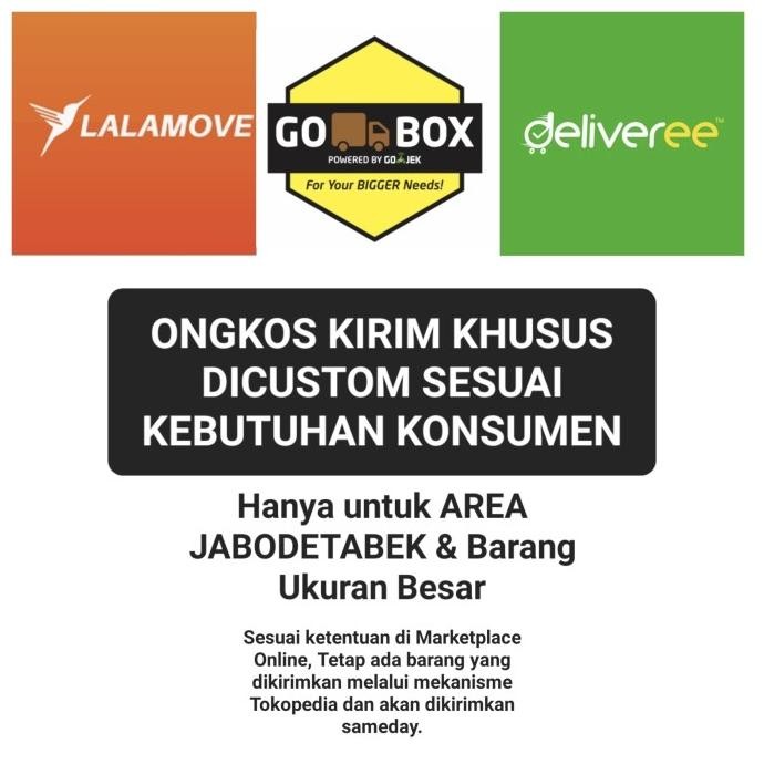 

+++++] ONGKOS KIRIM KHUSUS SESUAI REQUEST KONSUMEN (GOBOX DELIVEREE LALAMOVE)