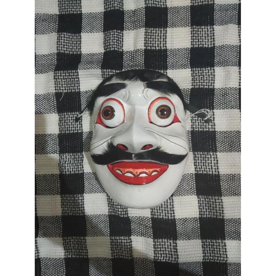 Buruan serbu] Topeng Jauk Manis Topeng Tarian Pentas Karnaval Seni Kerajinan Kayu Khas Bali