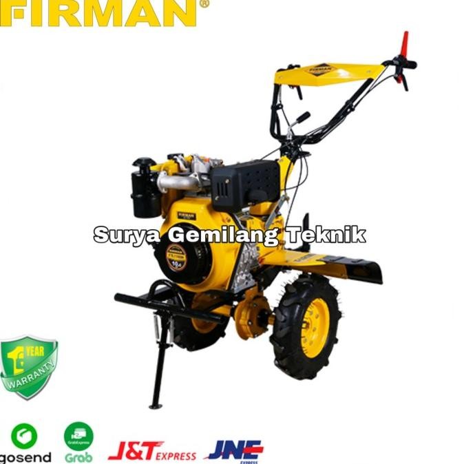 Mesin Bajak Tanah Mini Cultivator Firman Ftl1100H Mesin Traktor Tiller New Stok