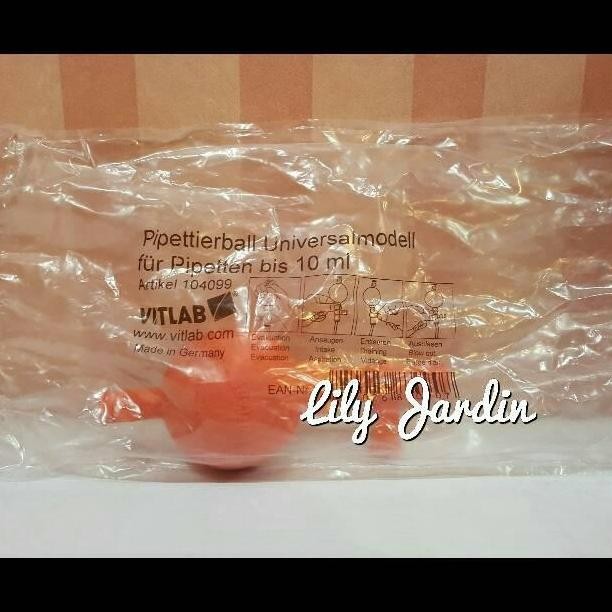 Buruan beli] VITLAB Pipet Filler / Pipet Ball / Pipette Filler