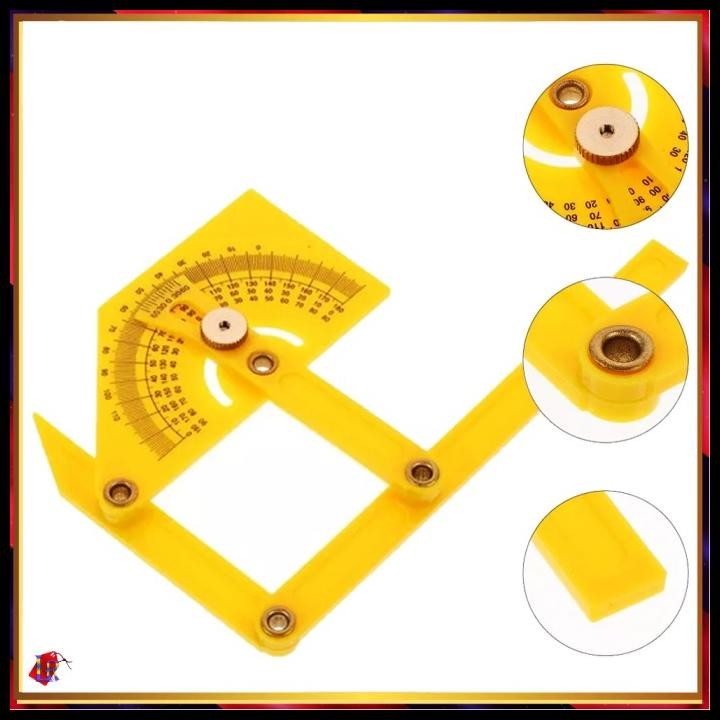

Penggaris Kayu Busur Derajat Ukur Angle Protractor Woodworking