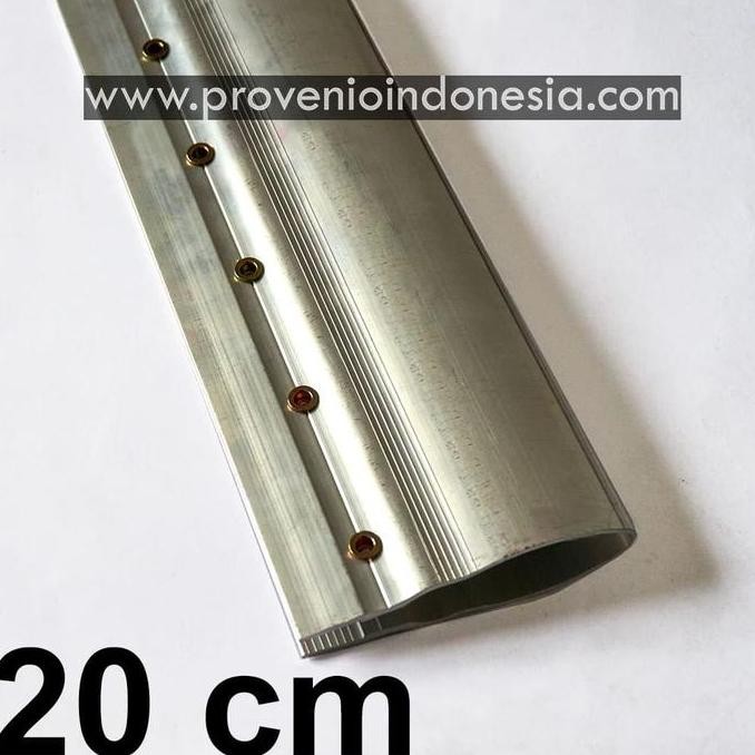 TERSEDIA Gagang Aluminium 20 cm Pegangan Rakel Besar Alat Sablon 20cm