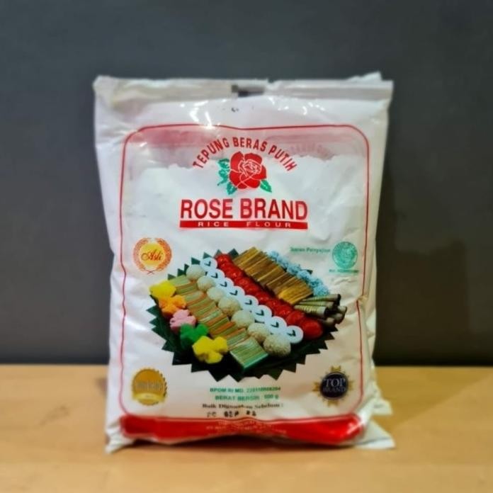 

Terlaris Tepung Beras Rose Brand Kemasan Premium 500 Gr