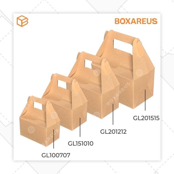 

Diskon! Gable Box Kotak Souvenir Dus Gift Packaging Kemasan | Gl100707