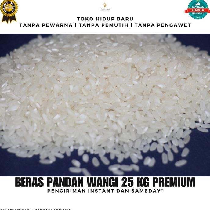 

Beras Pandan Wangi Cianjur Walet Merah 25 Kg Premium Original Dan Terlaris