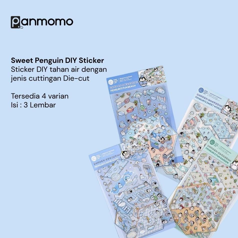 

hj-64 Ew64 PANMOMO Sticker DIY Korea 3D Satisfying Decoration Landscaping Stiker Korea Dekorasi 3D Miniatur PET Premium Termurah