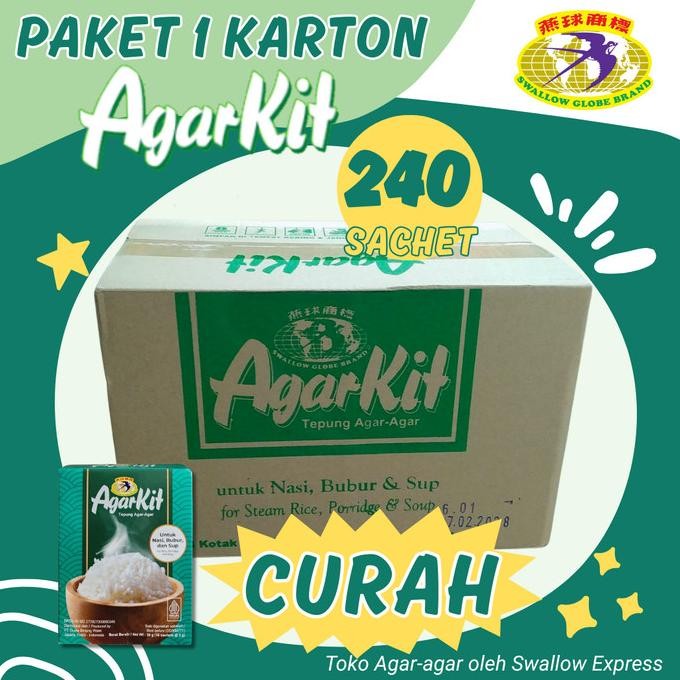 

Terbaru PAKET 1 KG AGARKIT CURAH isi 240 sachet