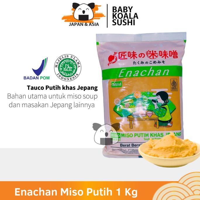 

Terbaru ENACHAN Pasta Miso Putih 1 Kg Halal Tauco Ala Jepang untuk Sup