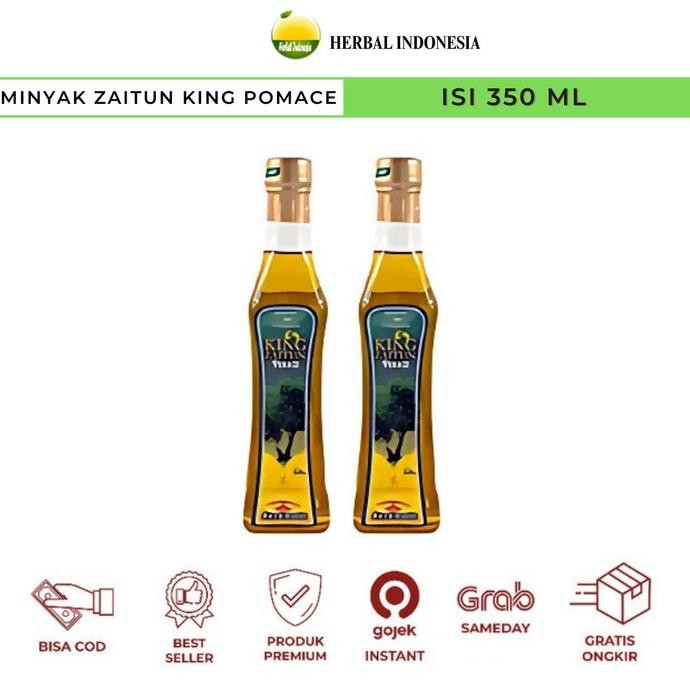 

Baru Minyak Zaitun King Pomace Syifa | Minyak Zaitun KING 350 ml