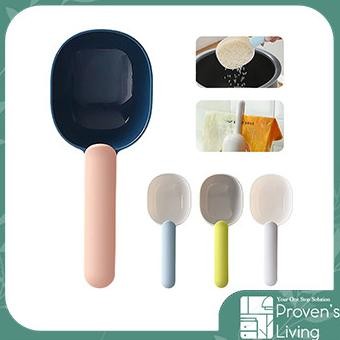 

Terlaris Sendok Takar Beras Klip 2 In 1 / Scoop Rice / Sekop Tepung Klip