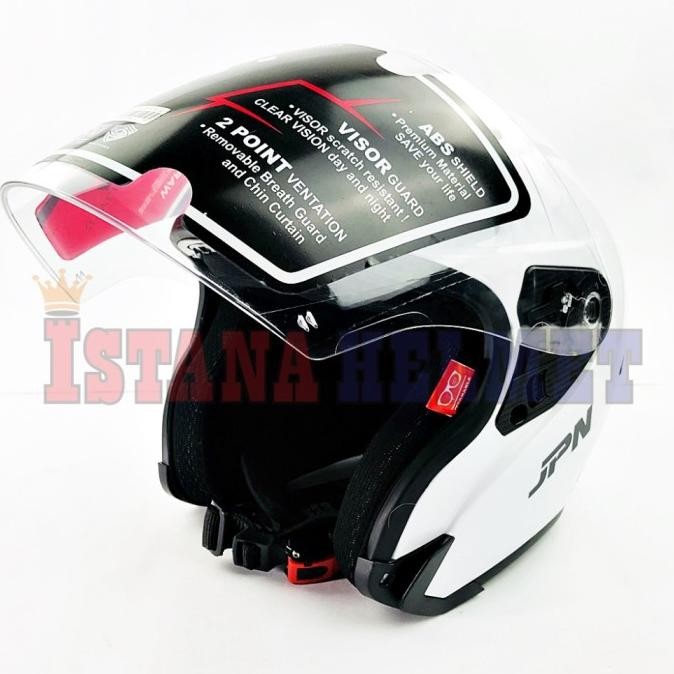 HELM JPN KYO-9 WHITE GLOSSY ORIGINAL