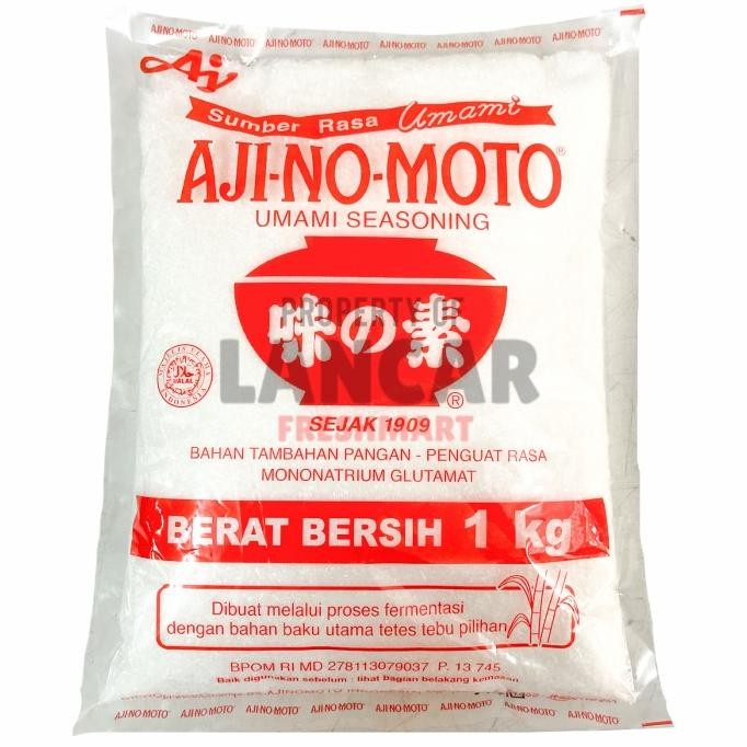 

Terbaru AJI-NO-MOTO 1000GR / AJINOMOTO MICIN 1000GR