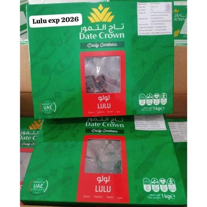 

Kurma Date Crown Lulu 10X1Kg New