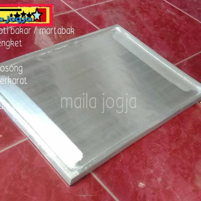 

Terlaris Wajan Roti Bakar 29.5X39 Martabak Telor Sosis Burger Kebab John Maryam