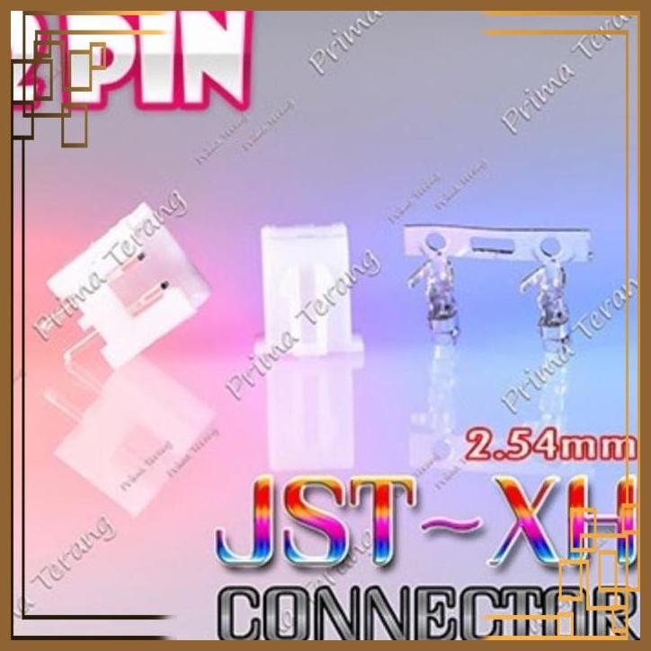 [PCM] JST XH CONNECTOR 2 PIN JST-XH 2.54MM KONEKTOR BATERAI LIPO MOLEX