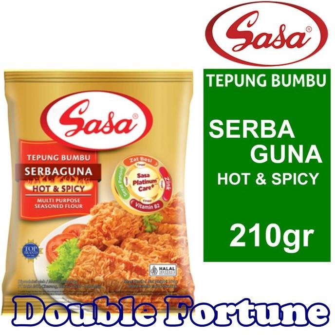 

SASA SERBAGUNA HOT & SPICY 210gr TEPUNG BUMBU MASAK INSTAN