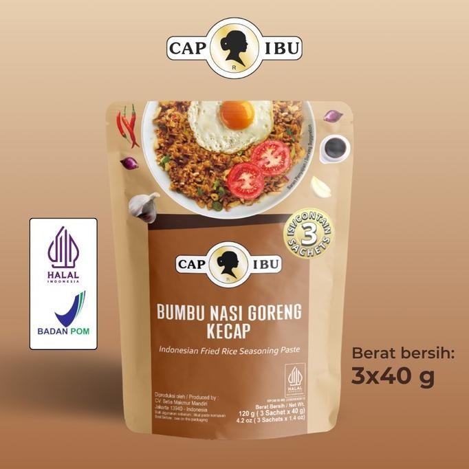

CAP IBU Bumbu Nasi Goreng Kecap Pouch - Bumbu Masak Instan Premium