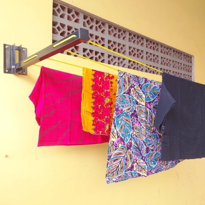 Terlaris Bracket Jemuran Tempel Dinding, Besi Siku Jemuran SALE